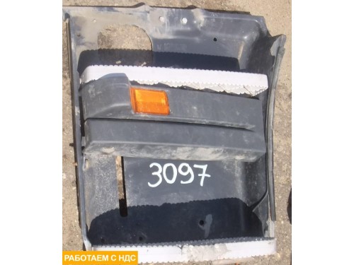 Корпус подножки левый